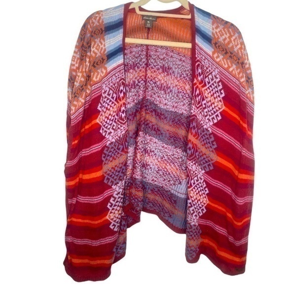 Eddie Bauer Western Style Knit Poncho Size XS/S - Picture 1 of 7